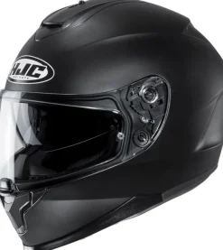 HJC C70N Flat Black> Integraalhelmen|Helmen Met Zonnevizier