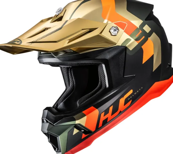 HJC C50 Primal Black/Orange 137> Adventure Helmen|Crosshelmen