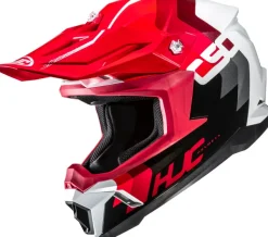 HJC C50 Primal Black/Red 123> Adventure Helmen|Crosshelmen