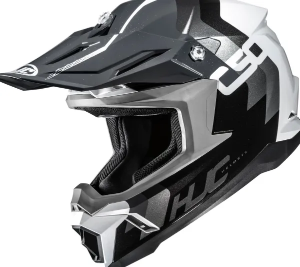 HJC C50 Primal Black/White 128> Adventure Helmen|Crosshelmen