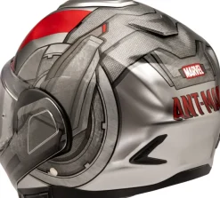 HJC F100 Ant-Man Grey/Red 831> Systeemhelmen|Helmen Met Zonnevizier