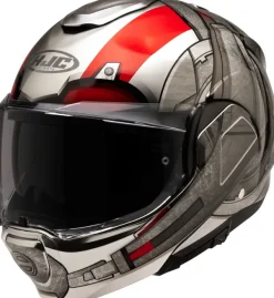HJC F100 Ant-Man Grey/Red 831><noscript><img width=
