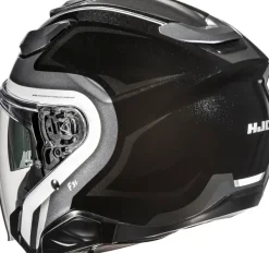 HJC F31 Bask Black/Grey 182> Helmen Met Zonnevizier|Bluetooth Helmen
