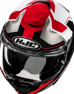 HJC F100 Bios White/Red 213><noscript><img width=