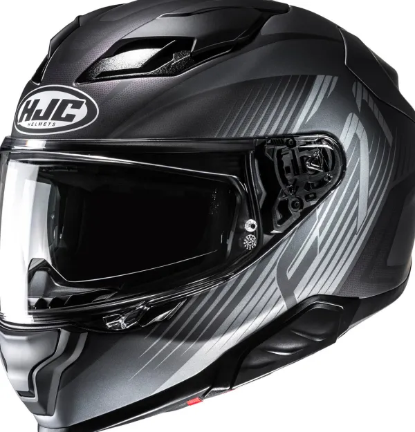 HJC F71 Catos Black/Grey 180> Integraalhelmen|Helmen Met Zonnevizier