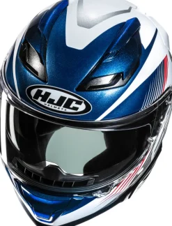 HJC F71 Catos White/Red 235> Integraalhelmen|Helmen Met Zonnevizier