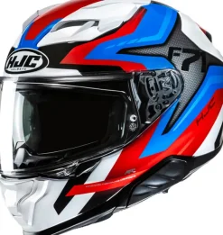 HJC F71 Fes Blue/Red 538> Integraalhelmen|Helmen Met Zonnevizier