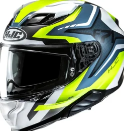 HJC F71 Fes Yellow/Blue 752> Integraalhelmen|Helmen Met Zonnevizier