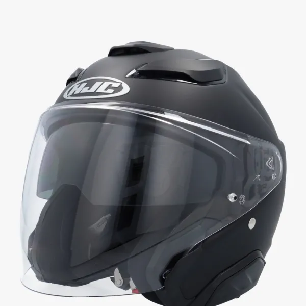 HJC F31 Flat Black> Helmen Met Zonnevizier|Bluetooth Helmen