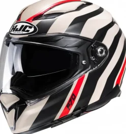 HJC F70 Galla Beige/Red 713> Integraalhelmen