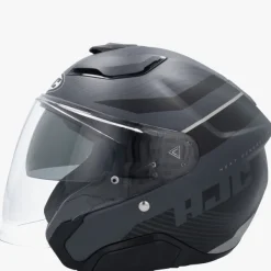 HJC F31 Naby Black/Grey> Helmen Met Zonnevizier|Bluetooth Helmen