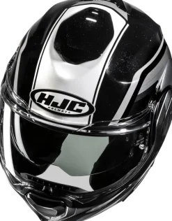 HJC F100 Reff Black/Grey 180> Systeemhelmen|Helmen Met Zonnevizier