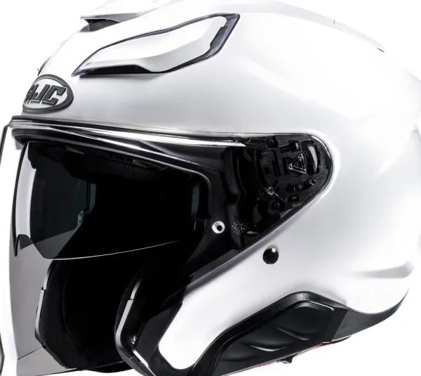HJC F31 White> Helmen Met Zonnevizier|Bluetooth Helmen