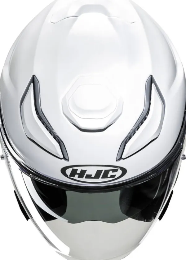 HJC F31 White> Helmen Met Zonnevizier|Bluetooth Helmen
