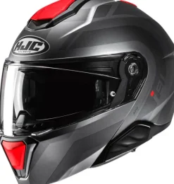 HJC i91 Arven Black/Grey 180> Systeemhelmen|Helmen Met Zonnevizier