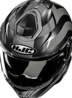 HJC i91 Arven Grey/Black 818> Systeemhelmen|Helmen Met Zonnevizier