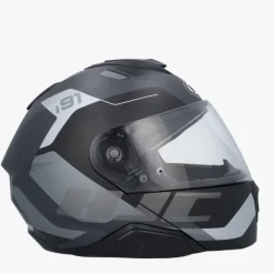 HJC i91 Carst Black/Grey> Systeemhelmen|Helmen Met Zonnevizier