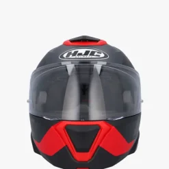 HJC i91 Carst Black/Red> Systeemhelmen|Helmen Met Zonnevizier