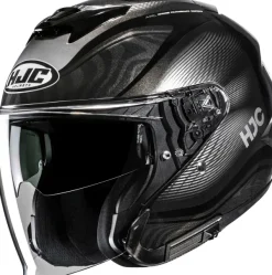 HJC i31 Depe Black/Grey 180> Helmen Met Zonnevizier|Bluetooth Helmen