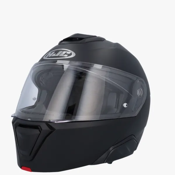 HJC i91 Flat Black> Systeemhelmen|Helmen Met Zonnevizier