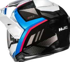 HJC i80 Imes White/Black 215> Systeemhelmen|Helmen Met Zonnevizier
