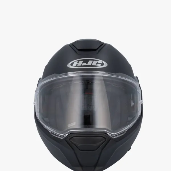 HJC i100 Matt Black 111> Systeemhelmen|Helmen Met Zonnevizier