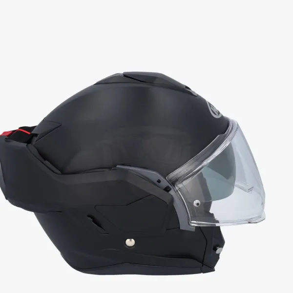 HJC i100 Matt Black 111> Systeemhelmen|Helmen Met Zonnevizier