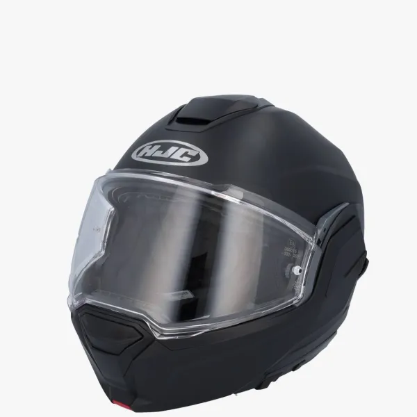 HJC i100 Matt Black 111> Systeemhelmen|Helmen Met Zonnevizier