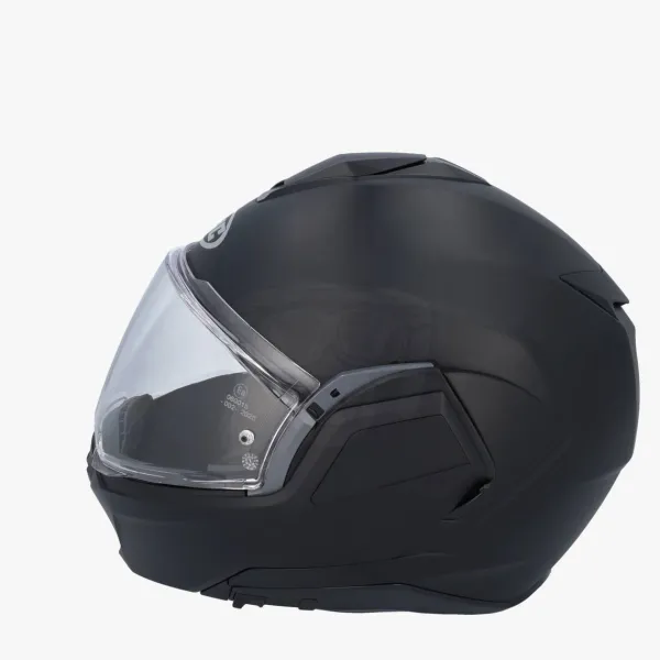 HJC i100 Matt Black 111> Systeemhelmen|Helmen Met Zonnevizier