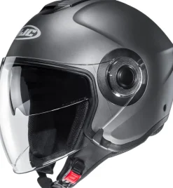 HJC I40N Dark Grey> Helmen Met Zonnevizier|Bluetooth Helmen