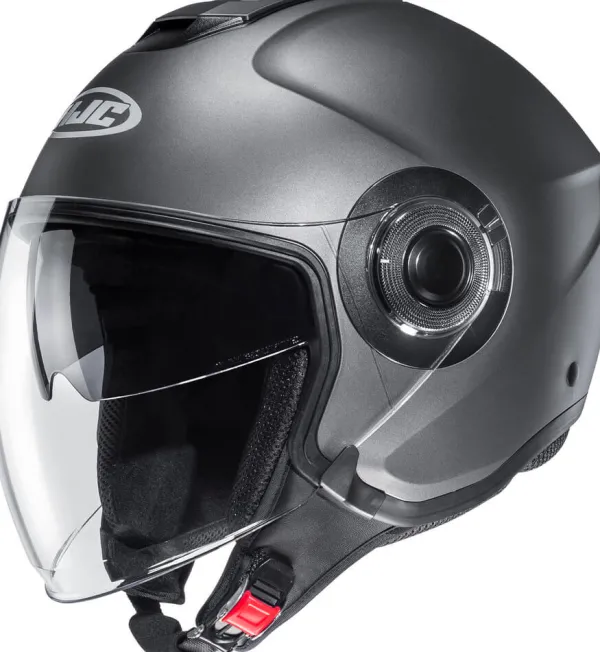 HJC I40N Dark Grey> Helmen Met Zonnevizier|Bluetooth Helmen