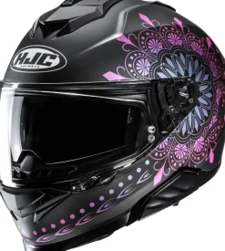 HJC i71 Niel Black/Pink 165> Integraalhelmen|Helmen Met Zonnevizier