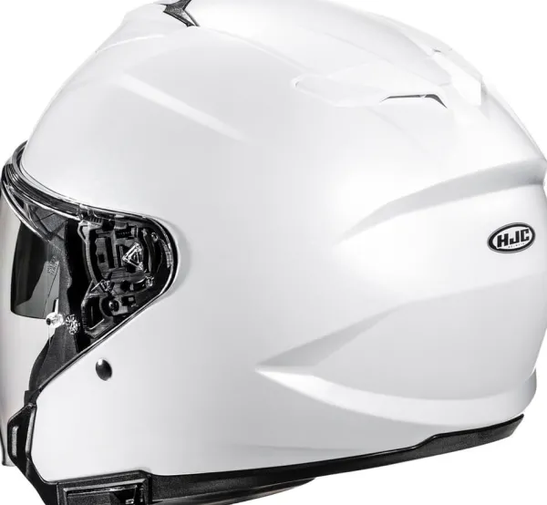 HJC i31 Pearl White 202> Helmen Met Zonnevizier|Bluetooth Helmen