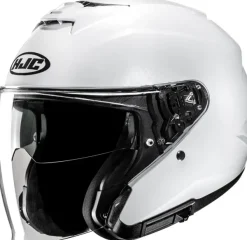 HJC i31 Pearl White 202> Helmen Met Zonnevizier|Bluetooth Helmen