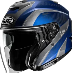 HJC i31 Reno Blue/Grey 580> Helmen Met Zonnevizier|Bluetooth Helmen
