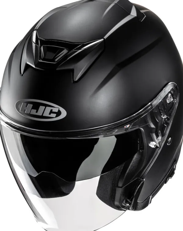 HJC i31 Semi Flat Black 111> Helmen Met Zonnevizier|Bluetooth Helmen