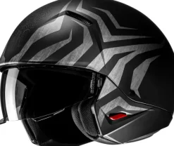 HJC i20 Thorn Black/Grey 180> Helmen Met Zonnevizier|Bluetooth Helmen