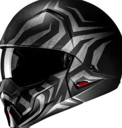 HJC i20 Thorn Black/Grey 180> Helmen Met Zonnevizier|Bluetooth Helmen