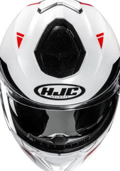HJC i91 Tricus White/Red 231><noscript><img width=