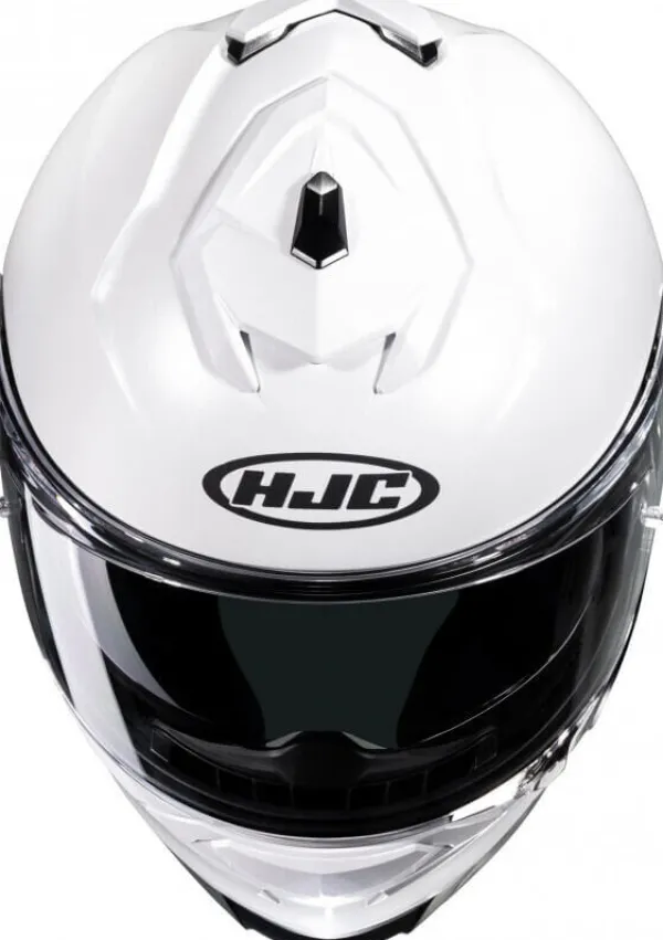 HJC i71 White 202> Integraalhelmen|Helmen Met Zonnevizier