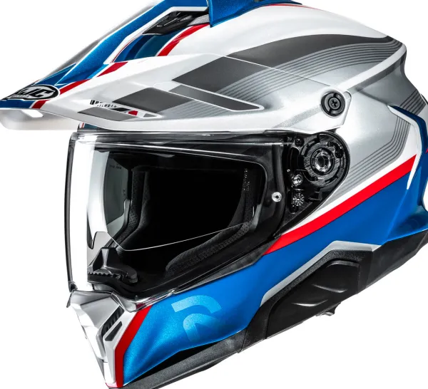 HJC RPHA-60 Arbre White/Blue 253> Adventure Helmen|Helmen Met Zonnevizier