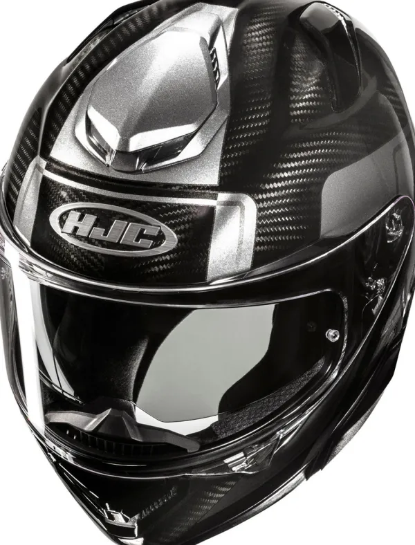 HJC RPHA-72 Carbon Fynex Black/Grey 180> Helmen Met Zonnevizier|Race Helmen