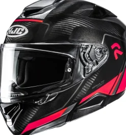 HJC RPHA-72 Carbon Fynex Black/Red 130> Helmen Met Zonnevizier|Race Helmen