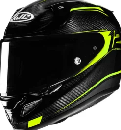 HJC RPHA 12 Carbon Keres Black/Yellow 870> Integraalhelmen|Bluetooth Helmen