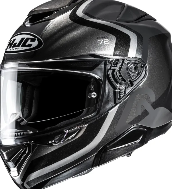 HJC RPHA-72 Ernem Black/Grey 180> Integraalhelmen|Helmen Met Zonnevizier