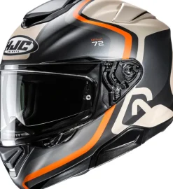 HJC RPHA-72 Ernem Grey/Orange 183> Integraalhelmen|Helmen Met Zonnevizier