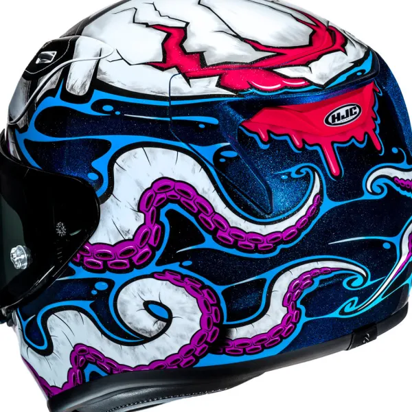 HJC RPHA 12 Kraken Blue/Purple 562> Integraalhelmen|Bluetooth Helmen