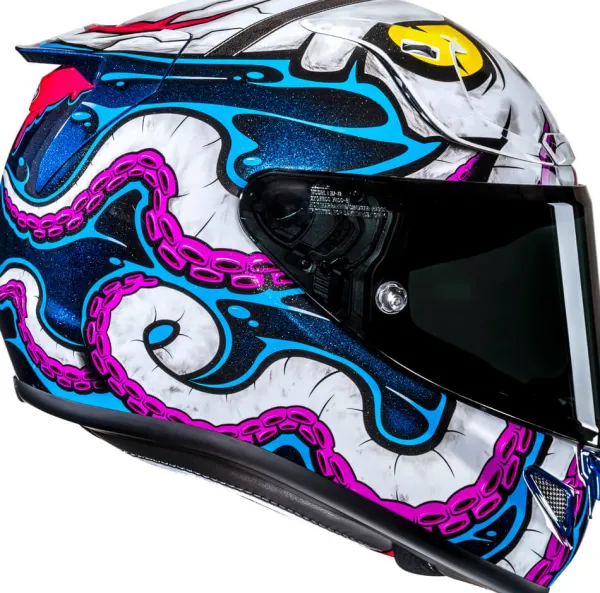 HJC RPHA 12 Kraken Blue/Purple 562> Integraalhelmen|Bluetooth Helmen