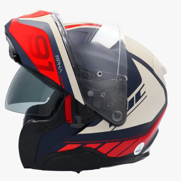 HJC RPHA-91 Rafino Black/Beige 173> Systeemhelmen|Helmen Met Zonnevizier