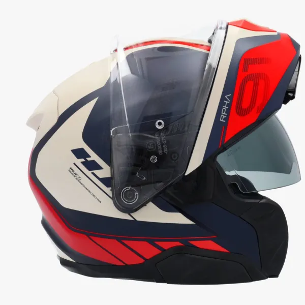 HJC RPHA-91 Rafino Black/Beige 173> Systeemhelmen|Helmen Met Zonnevizier